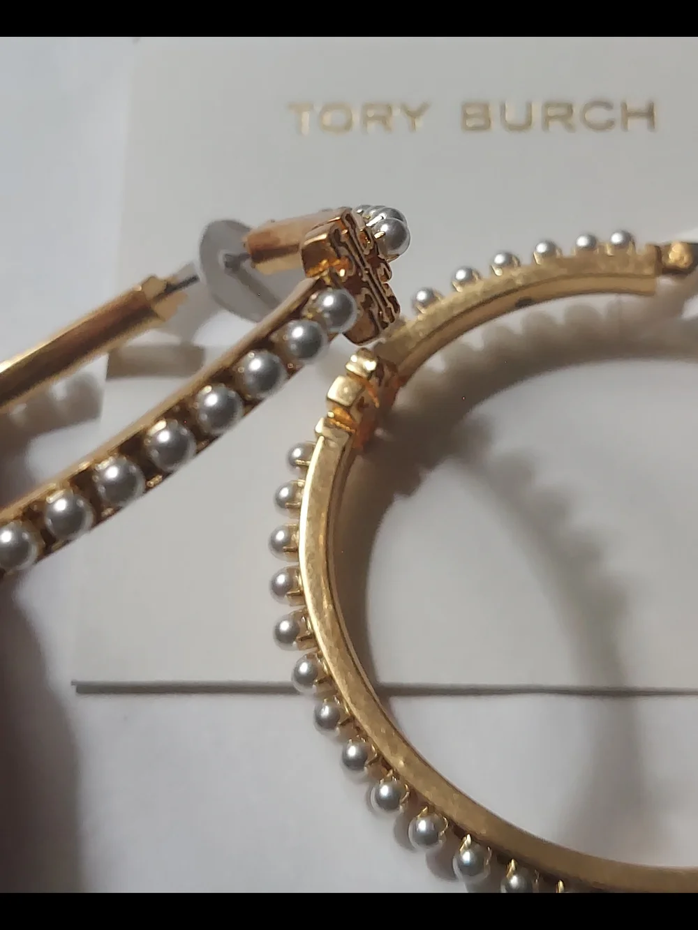 Tory Burch gold tone